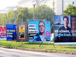 Neue Umfrage zur Berlin-Wahl: CDU zieht wieder an der Linken vorbei - Koalition ohne Mehrheit