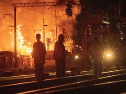 Angriffe mit neuen Drohnen: Russland nimmt die ukrainische Bahn immer massiver unter Beschuss
