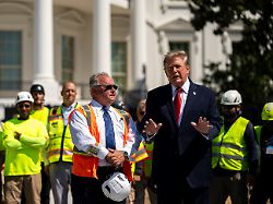 Präsident baut Washington um: Trump: Lasse mir Denkmäler errichten, weil es sonst niemand tun wird