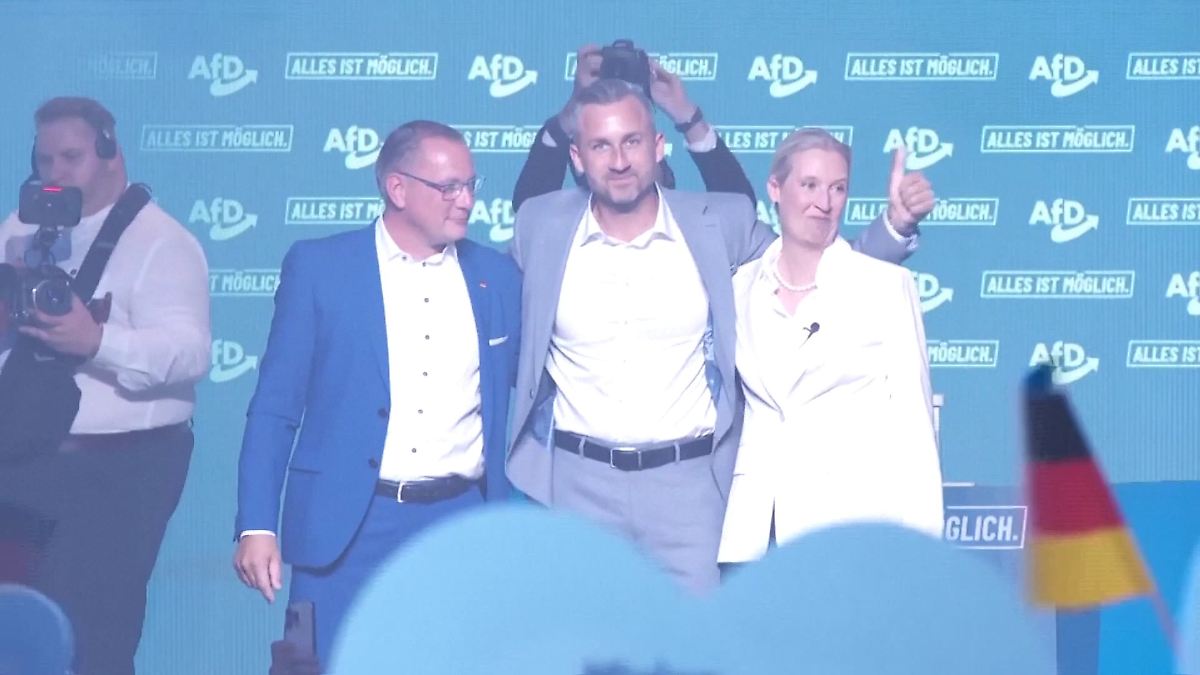 AfD-Spitzenkandidat Ulrich Siegmund gibt sich im Wahlkampf-Endspurt siegessicher