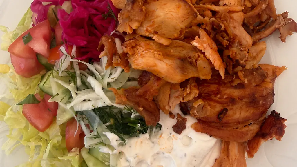 Frische Chicken Kebab