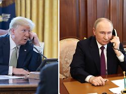 Telefonat nach Gesandtenbesuch: Trump und Putin sprechen eine Stunde "äußerst offen" miteinander