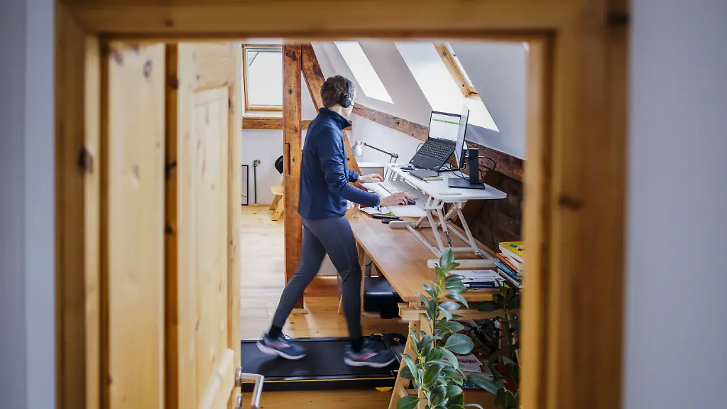 Walking-Pad im Homeoffice