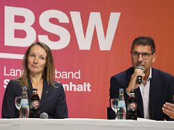 Partei "bleibt Linie treu": BSW in Sachsen-Anhalt bereit für Gespräche mit AfD