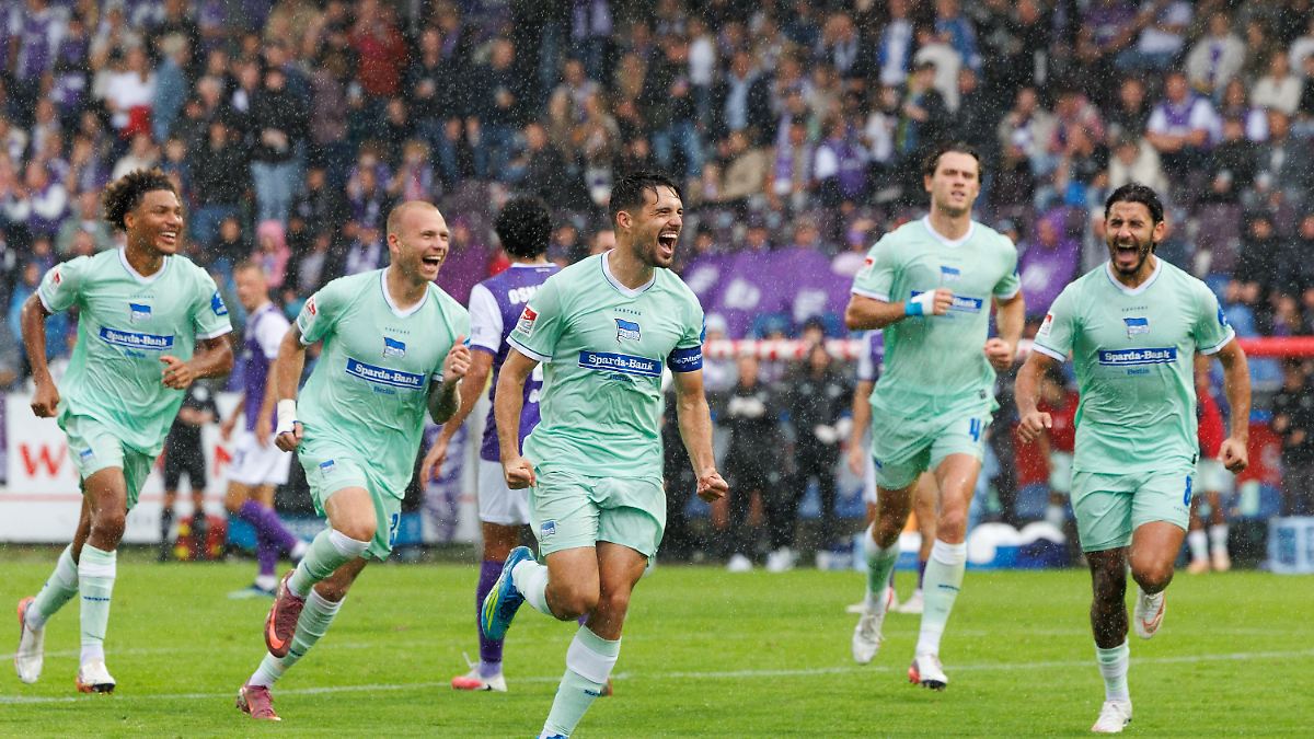 Energie makes a statement: Simply invincible: Hertha BSC smashes another ...