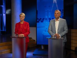 Finales Duell: Schwesig vs. Holm : Im Norden stellt nicht die AfD den Medienprofi