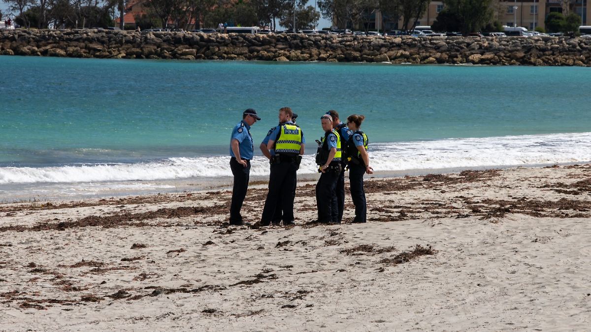 Trail of blood in the water: Shark kills swimmer off Western Australian ...