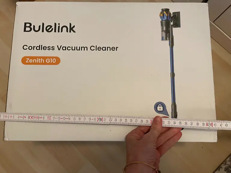 Test Akku-Staubsauger Bulelink in kleinem Pakekt