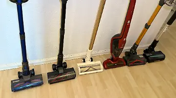 Test Akkustaubsauger Teaser alle stehend