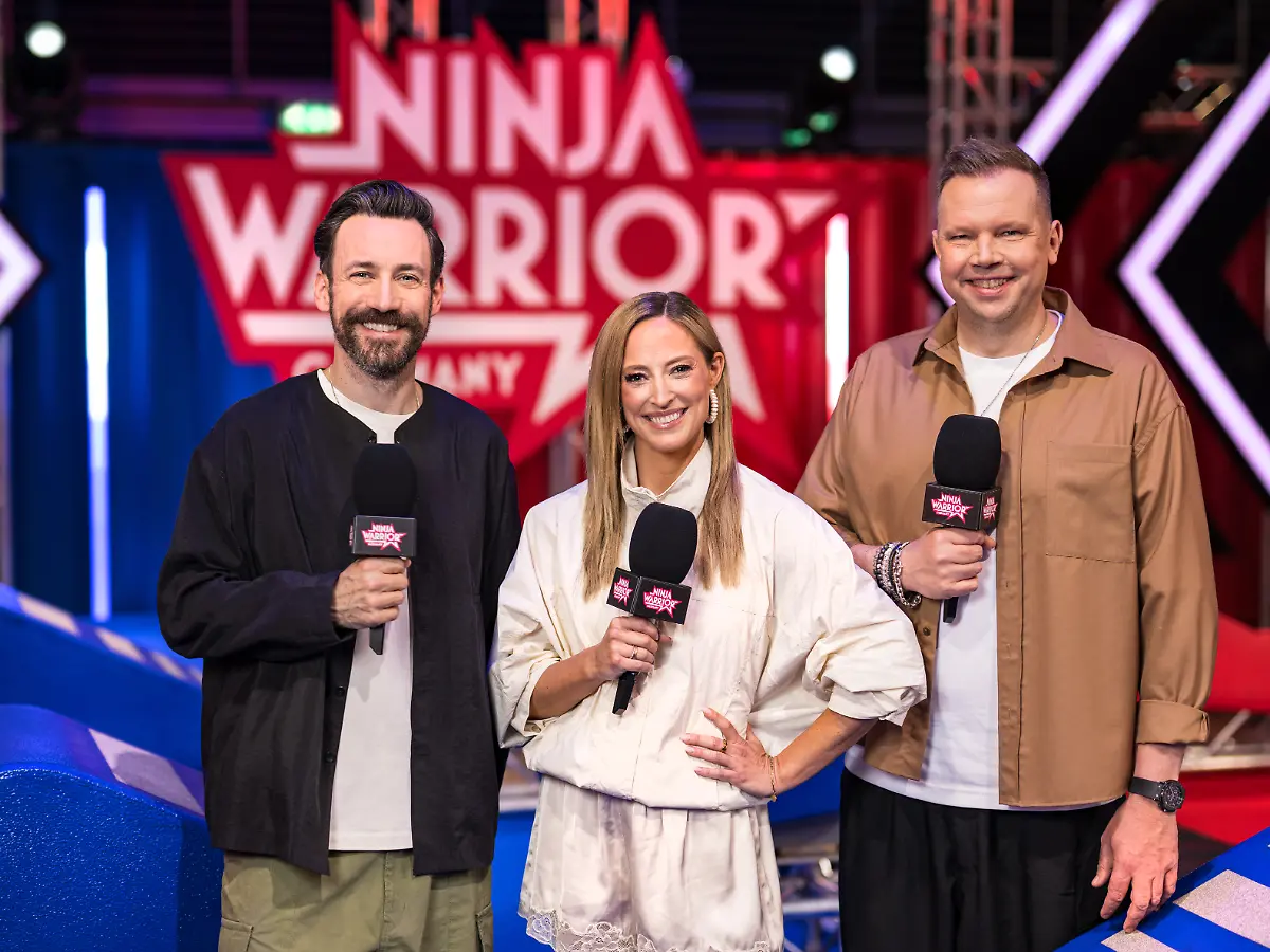 Start der 11. Staffel : Ein neues Moderationsteam für "Ninja Warrior Germany"