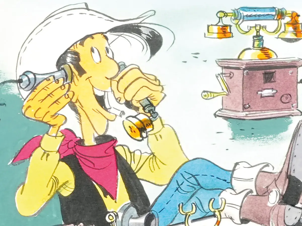 Kleine Ausstellungs-Sensation: Zum 80. Geburtstag reitet Lucky Luke in Berlin ein