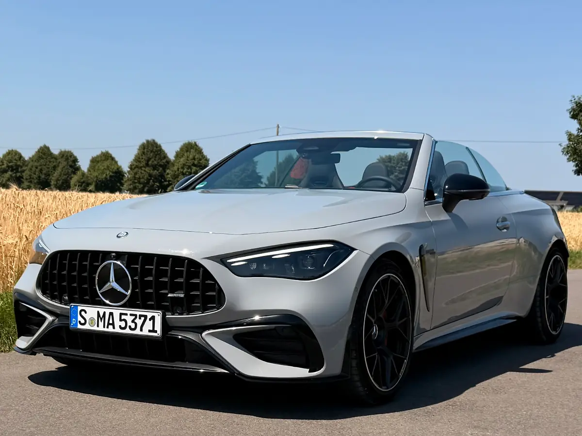 Feuer und Seide : Mercedes-AMG CLE 53 4Matic Cabrio ist ein komfortables Biest