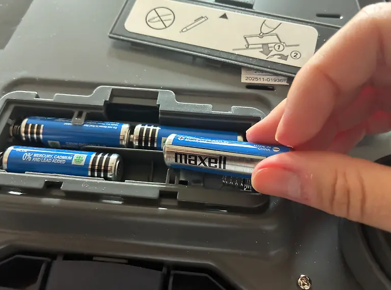 Batterien Waage