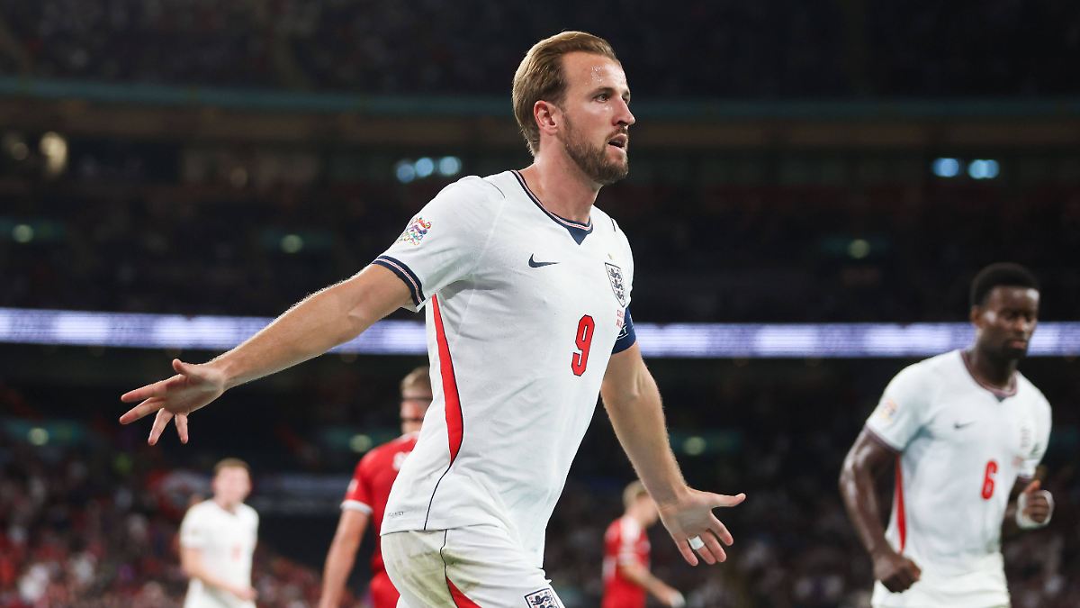 Photo : n-tv.de Harry Kane égale le record de 125 sélections de Peter Shilton