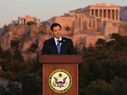 "Mut und die Stärke": Rubio wirbt in Athen für engere Zusammenarbeit des Westens