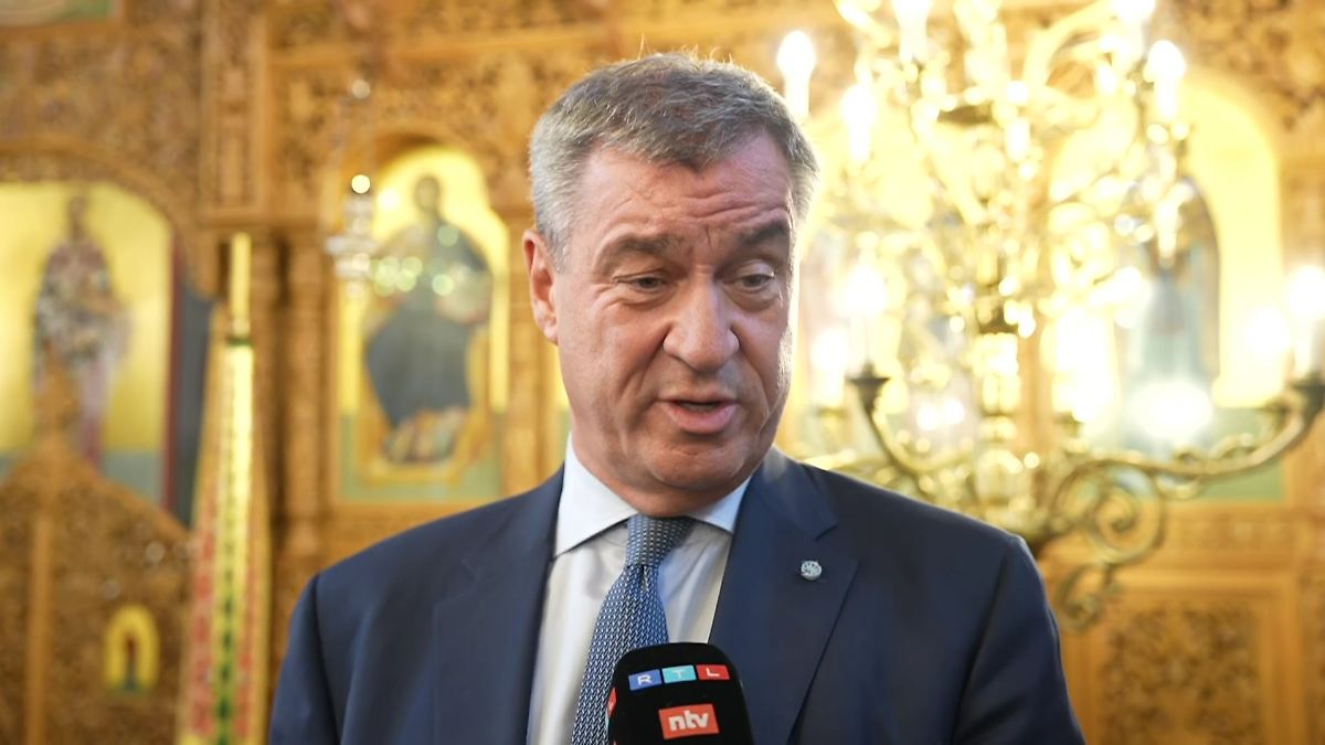 Photo: n-tv.de Markus Söder Criticizes Berlin Coalition Talks And Threatens Funding