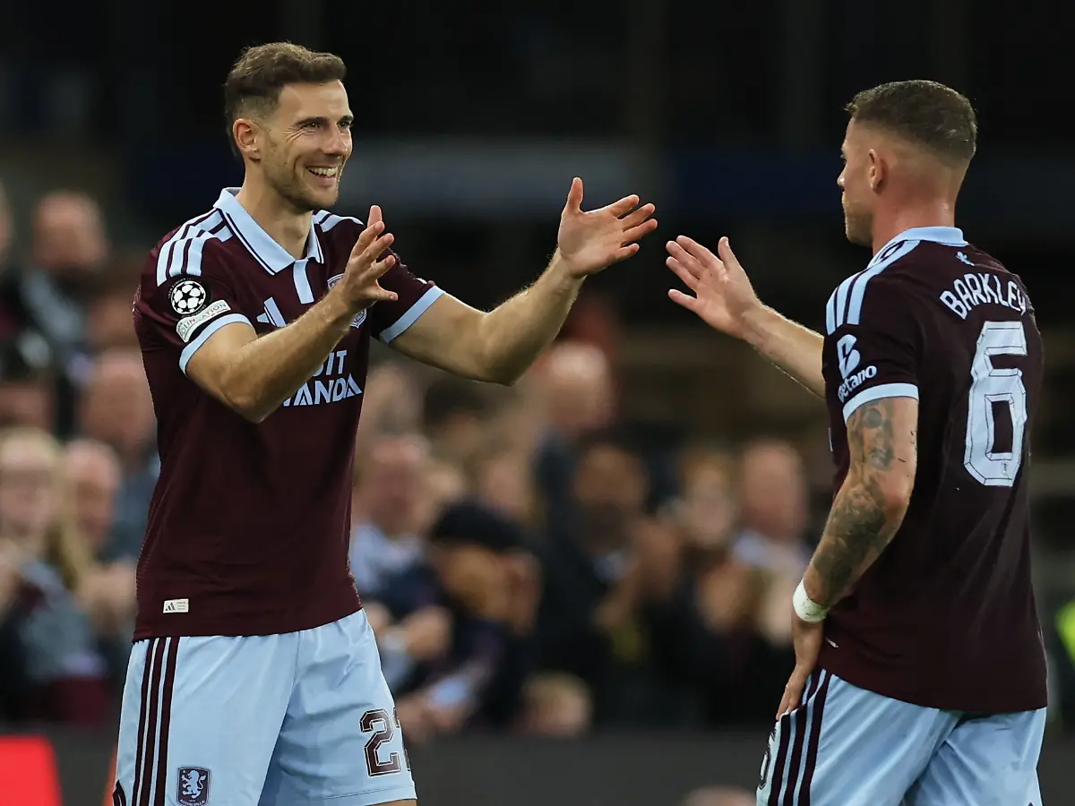 Kurzeinsatz für Aston Villa: Leon Goretzka feiert Debüt bei Torspektakel
