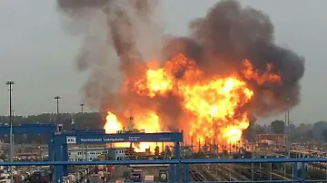 Explosion bei BASF