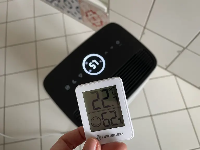 Test-Luftentfeuchter-Bosch-4000-Luftfeuchtigkeit