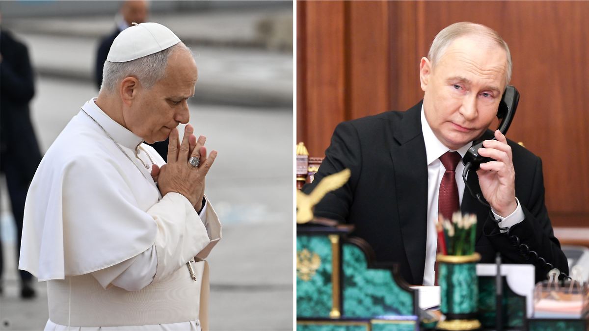 Still in the hospital: Pope talks to Putin on the phone