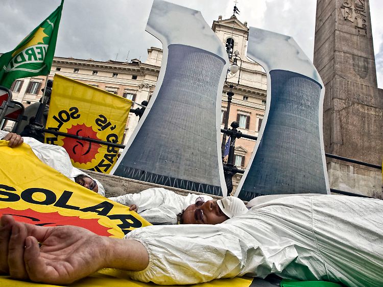 Nach dem Reaktorunglück von Tschernobyl war Italien aus der Atomkraft ausgestiegen.