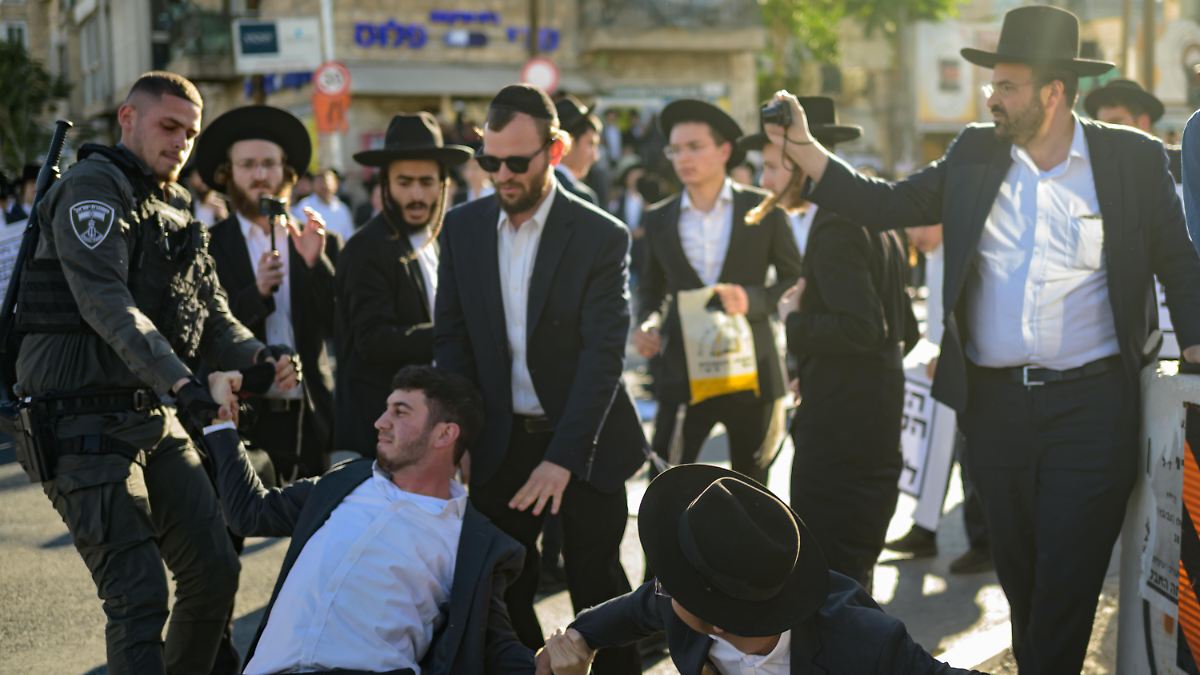 Massenzugriff in Tel Aviv: Militärpolizei setzt Dutzende ultraorthodoxe ...