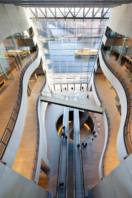 Det Kgl. Bibliotek - Der schwarze Diamant ©Laura Stamer