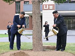 Fahrt über neue Grenzbrücke: Kim Jong Un reist überraschend nach China