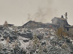 Feuer wieder aufgeflammt: In Hitlers Teehaus brannte es "nochmal zimmerhoch"