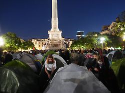 Proteste gegen Wohnungskrise: Polizei räumt Protestcamp in Lissabon