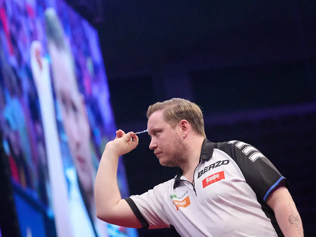 Darts-EM: Martin Schindler verliert historisches Finale in Dortmund