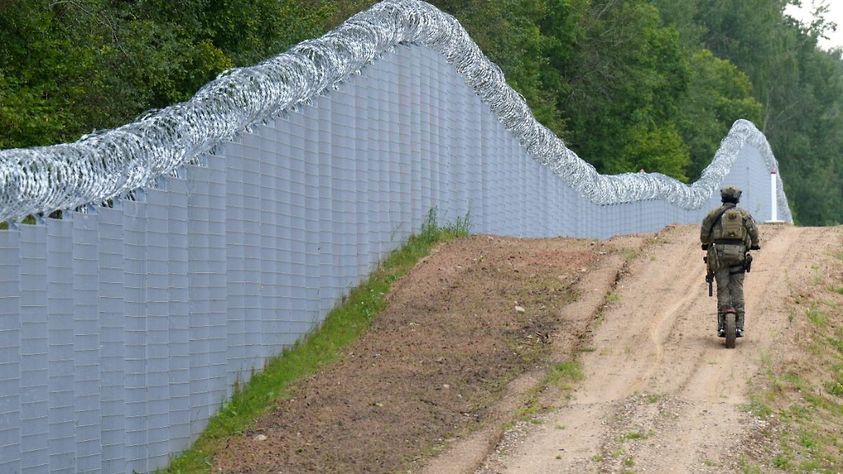 Lettland: Belarus drängt illegale Migranten zu Sabotage - n-tv.de