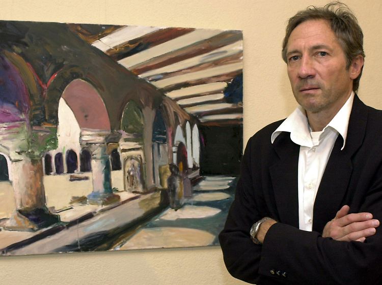Die wirkliche Nummer 1, Rudi Kargus, ist heute Maler und lebt als Künstler eine "neue Leidenschaft".