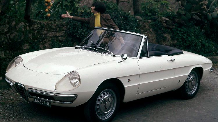 Der Alfa Romeo Spider "Duetto" von 1966.