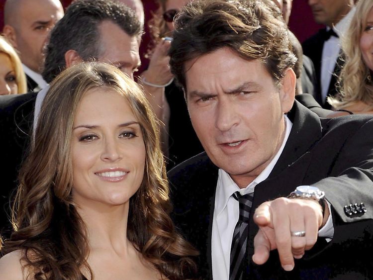 Brooke Mueller und Charlie Sheen.