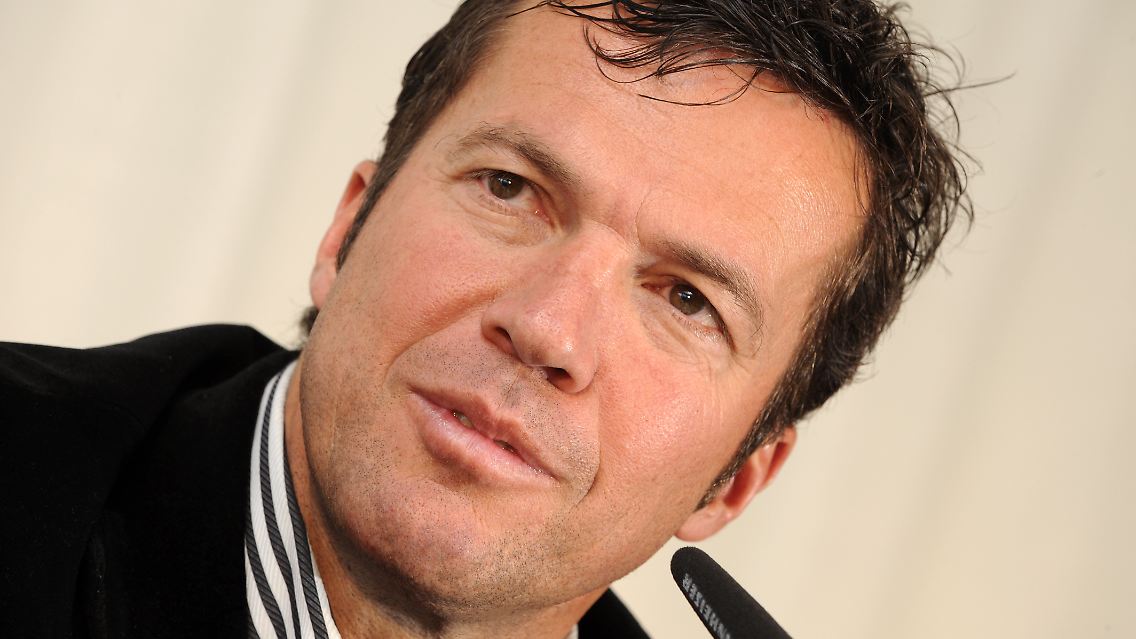 Es sucht und sucht: Lothar Matthäus.