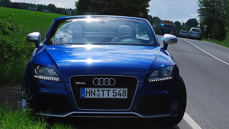 Flitzer mit fünf Assen: Der Audi TT RS.