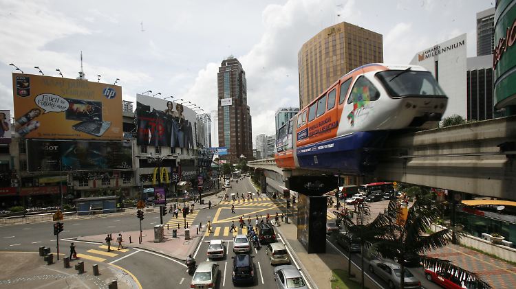 Eines der Kraftzentren in Asien: Kuala Lumpur.