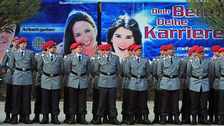Wohl bald mit weniger Kameraden: Soldaten der Bundeswehr.