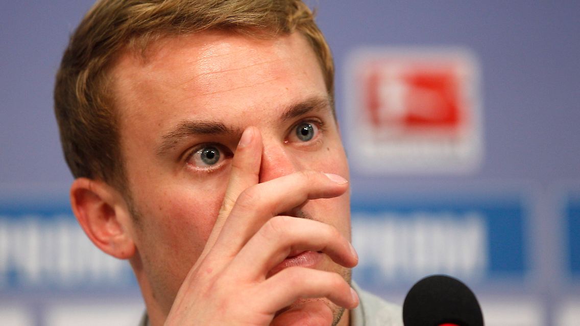 Tränenreicher Abschied: Manuel Neuer.