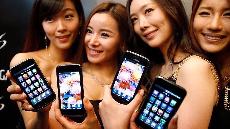 Einige Samsung-Smartphones sehen den ersten iPhones tatsächlich sehr ähnlich.