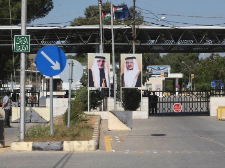 Die Grenze zu Jordanien nahe Daraa wurde geschlossen.