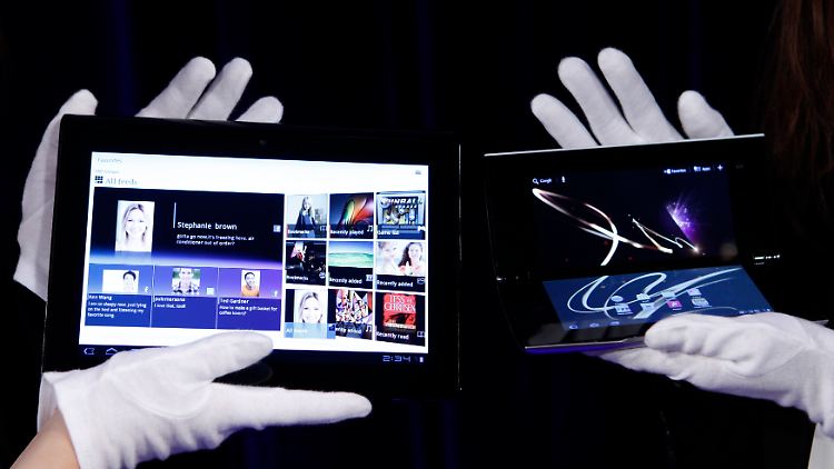 Technik von Sony, Betriebssystem von Google: Das S1 und S2 (rechts).