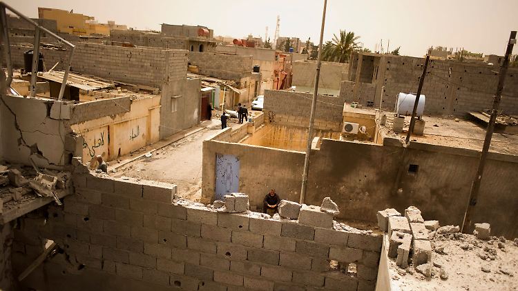 Misrata bietet ein Bild der Zerstörung.