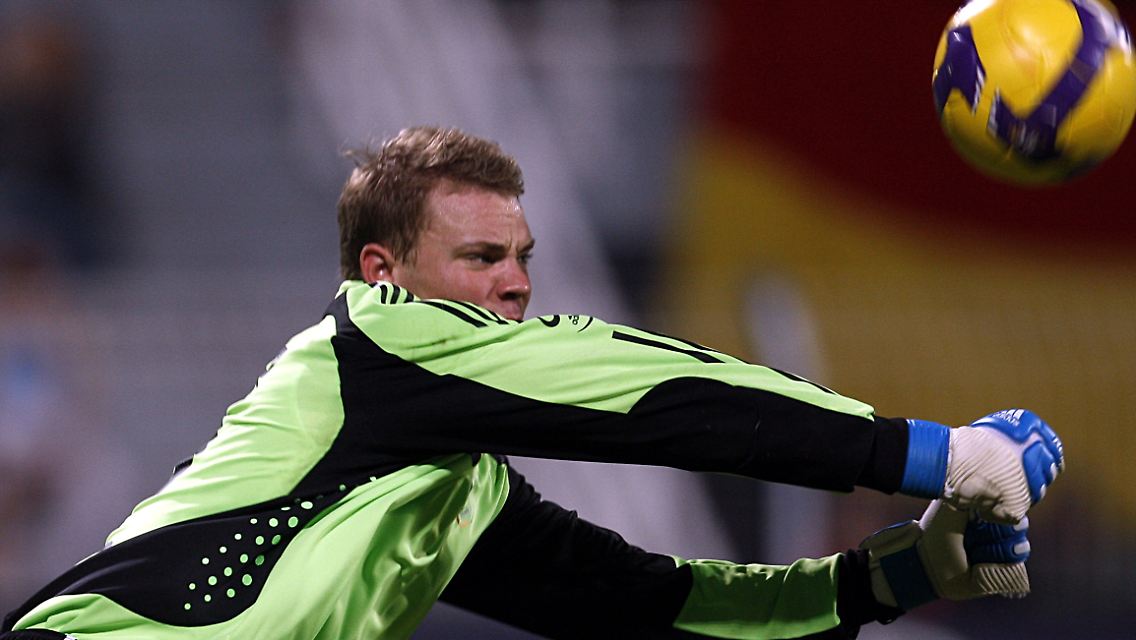 Hat wenig mitbekommen: Manuel Neuer.