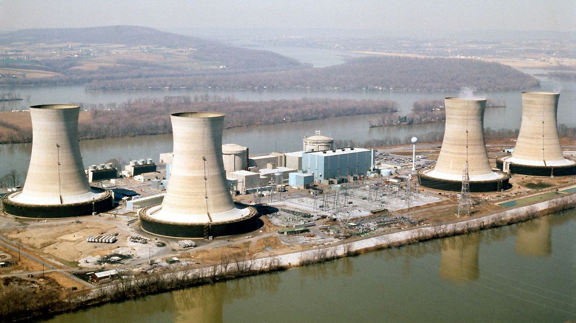 Das Atomkraftwerk Harrisburg im US-Staat Pennsylvania.