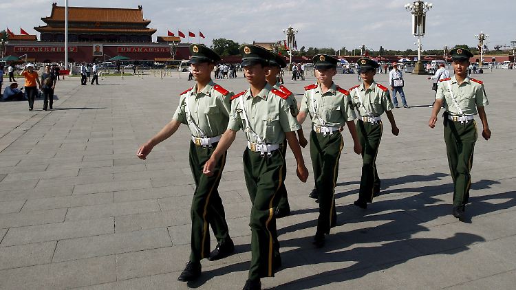 Auf dem Tiananmen-Platz erinnert heute nichts mehr an die Ereignisse von 1989.
