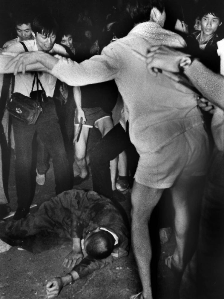 Inoffiziell sollen über 1000 Demonstranten umgebracht worden sein (Archivbild vom 4. Juni 1989).