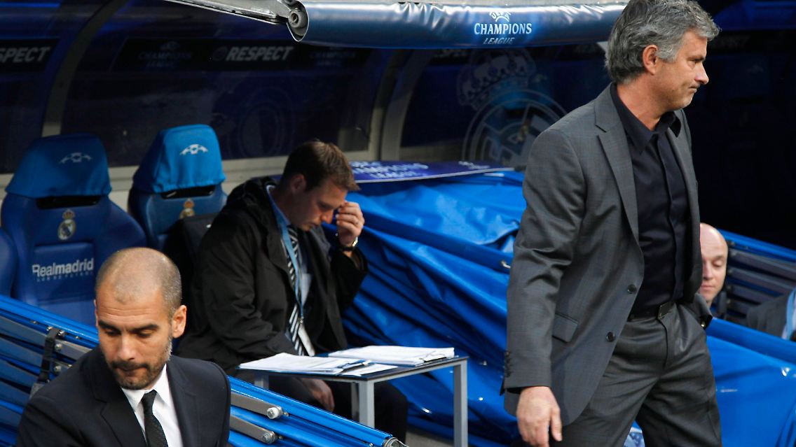 "Ich hoffe, dass er eines Tages einen richtigen Champions-League-Titel gewinnen wird." Sagt Jose Mourinho über Josep Guardiola.