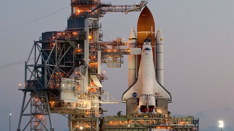 Die "Endeavour" ist bereit für ihren letzten Flug.